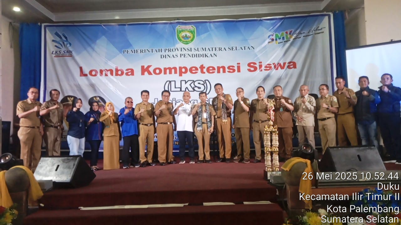 Lomba Kompetensi Siswa (LKS) SMK Sesumsel di Palembang