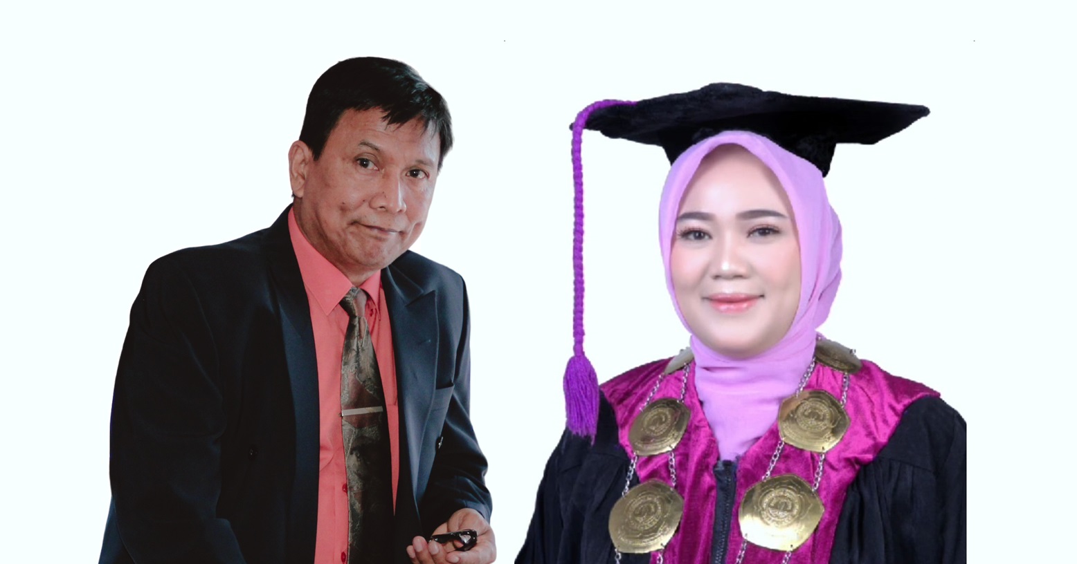 Dekan FASILKOM UNISTI, Dr. Mariana Purba, M.Kom dan Kaprodi Sistem Informasi Universitas Sjakhyakirti