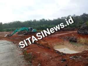 Foto: Lokasi TPA Desa Tanjung Dayang Selatan Kabupaten Ogan Ilir